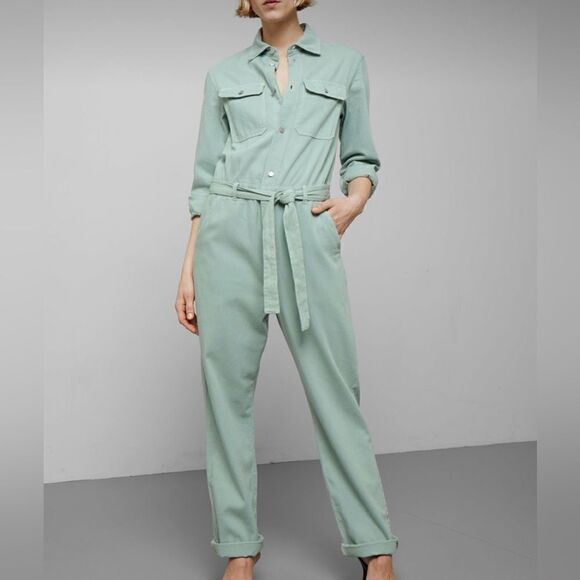 Weekday Joan Boiler Suit Haze Jumpsuit Women’s 38 (Medium) - Picture 1 of 6